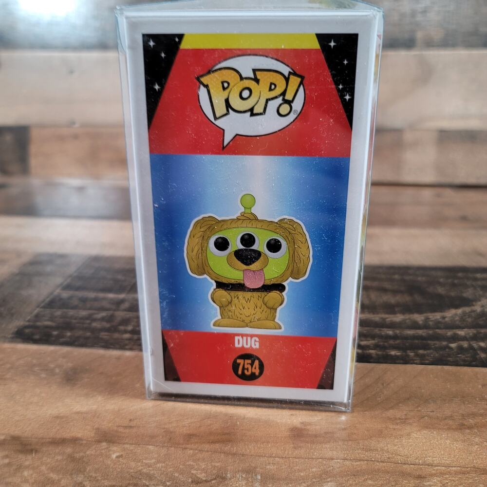 Funko Pop Remix #754 Dug Vinyl Figure Exclusive *Pop Protector* - Picture 4 of 6